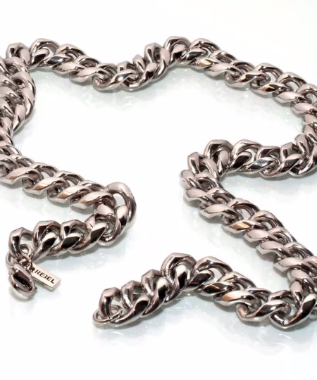 Stalen nekketting voor heren