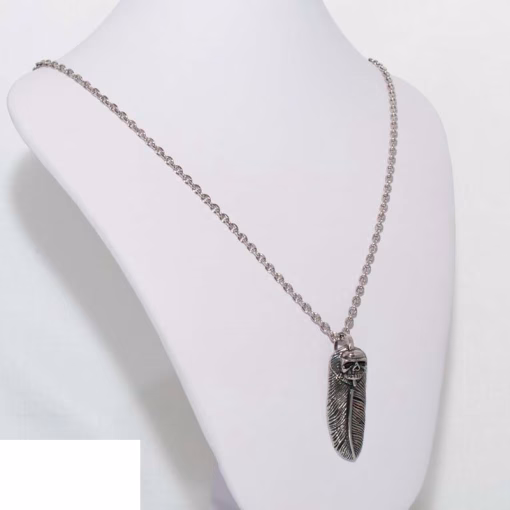 Edelstalen hanger en ketting - Afbeelding 2
