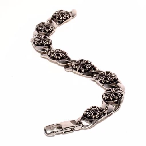 Edelstalen armband