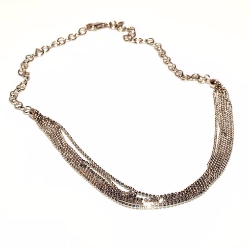 vrouwen zilveren ketting