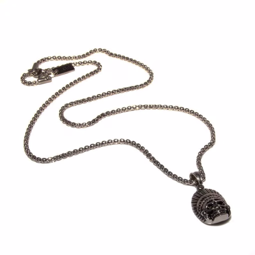 Indian skull Hanger en ketting
