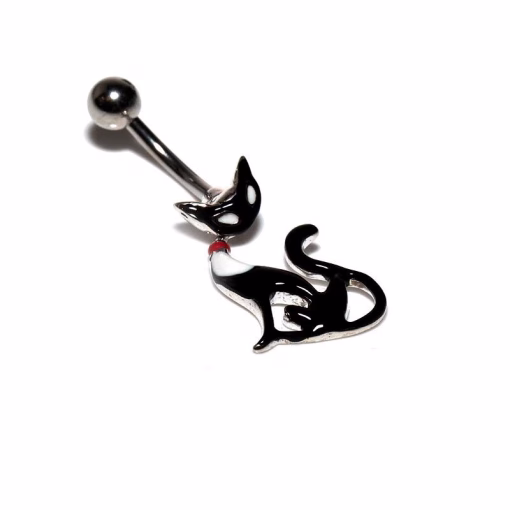 Black cat Navel Bananabell
