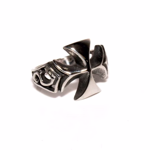 Heren stalen ring