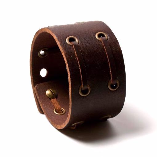 Leren armband