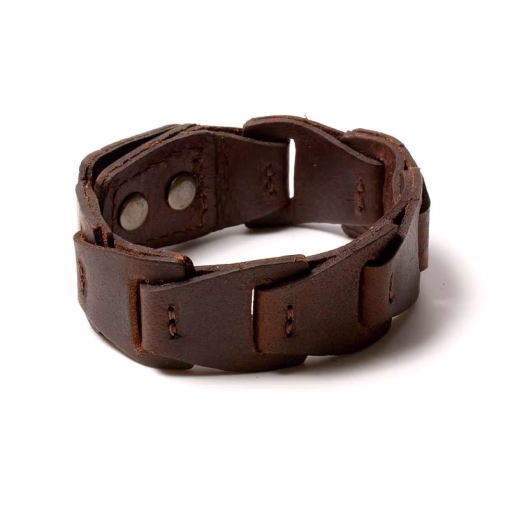Leren armband