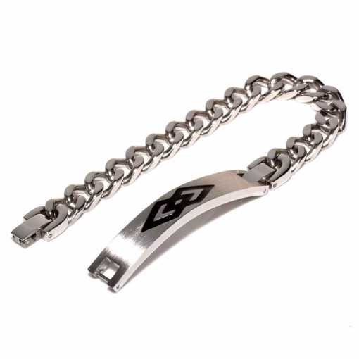Edelstalen armband