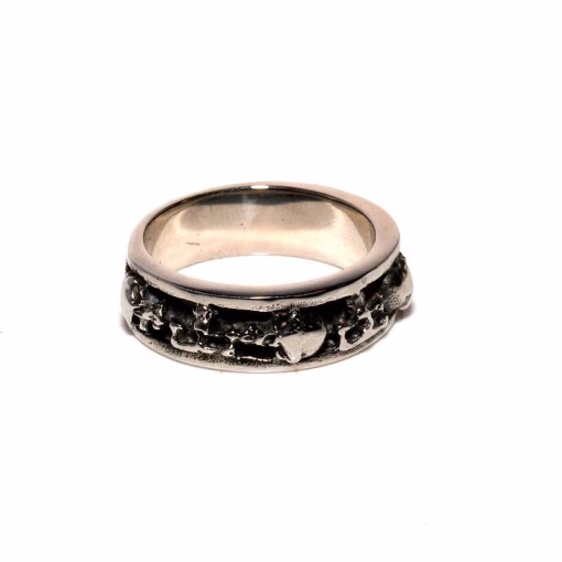 Heren stalen ring