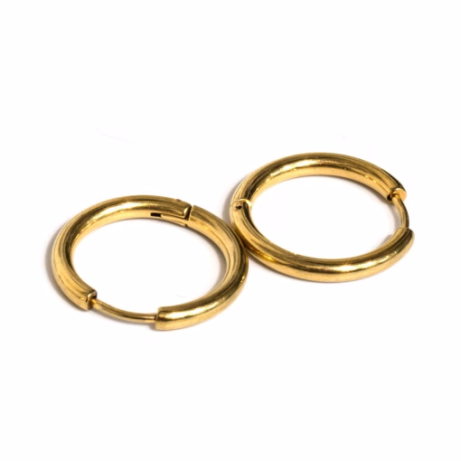 Gold colored Oorbeleen