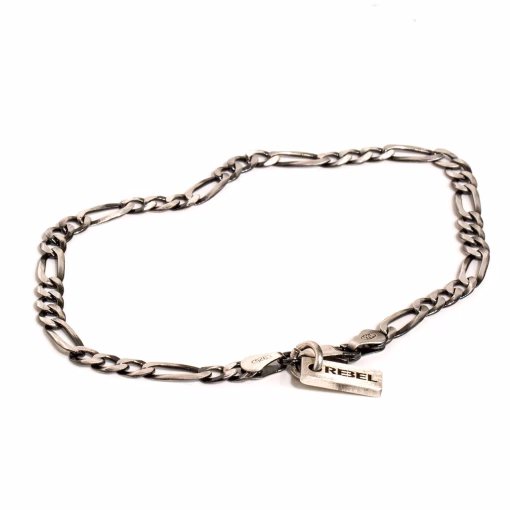 mannen zilveren armband