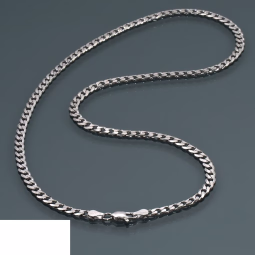 925 zilveren pantserketting - Afbeelding 2