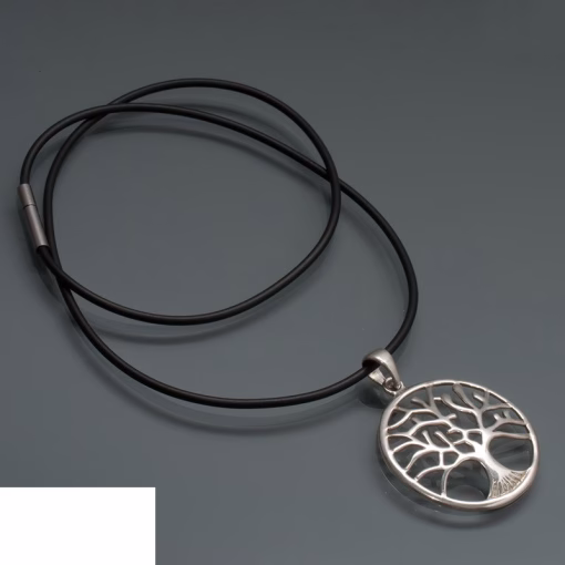 Zilveren hanger ketting - Afbeelding 2