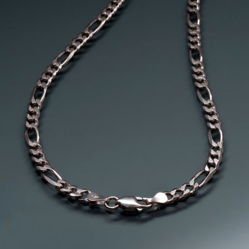 Rebel 925 zilveren Figaro-ketting