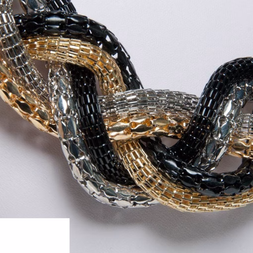 Damesketting met grote slangenketting - Afbeelding 3