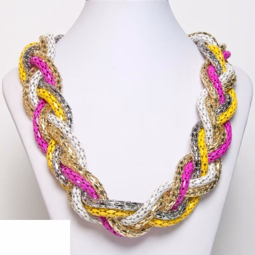 Damesketting met grote slangenketting - Afbeelding 2
